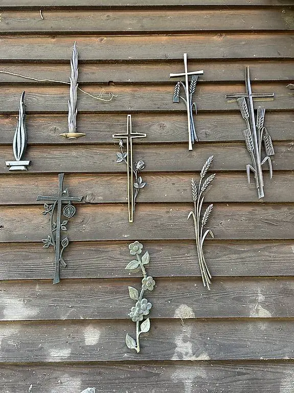 Grabschmuck, Grabornamente, Gusseisen