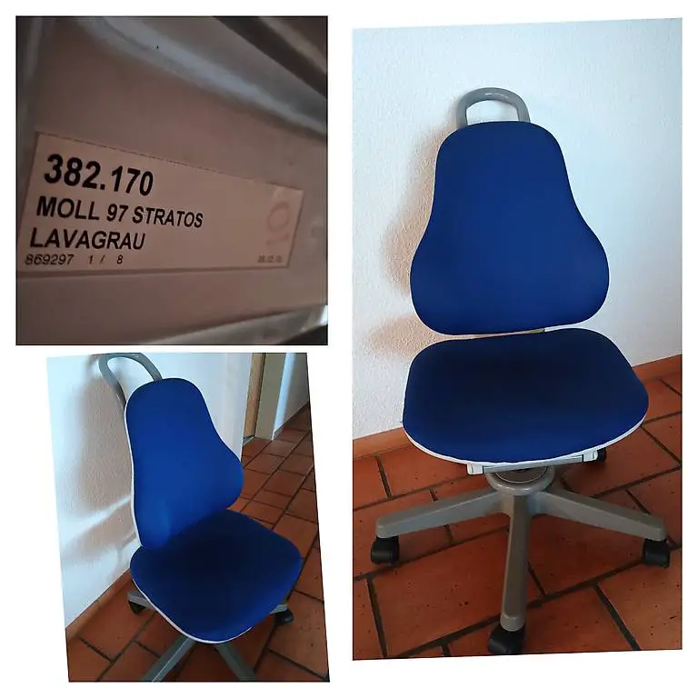 Schreibtischstuhl Bürostuhl Kinder von Moll