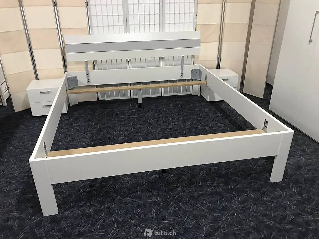  Stollenbett hoch WINDOW Decor weiss 90 x 200 cm