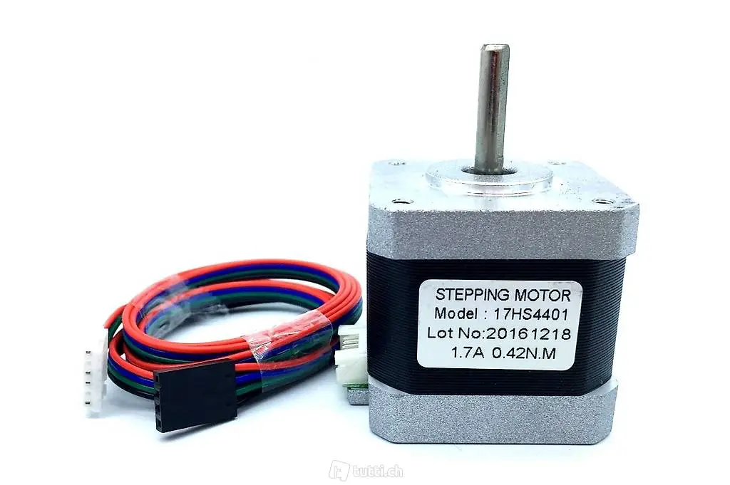  Schrittmotor Nema 17 42 x 42mm 1.7A 0.42Nm 17HS4401