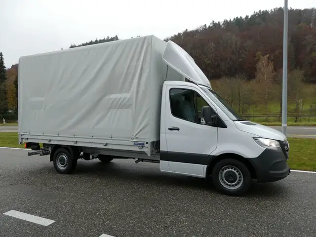 mercedes-benz, 319 cdi, brücke-verdeck