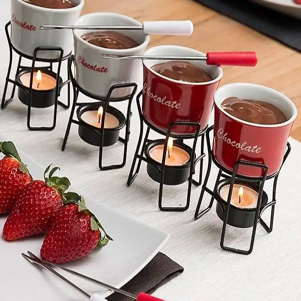  Mini-Fondues Chocolat (pack de 4)