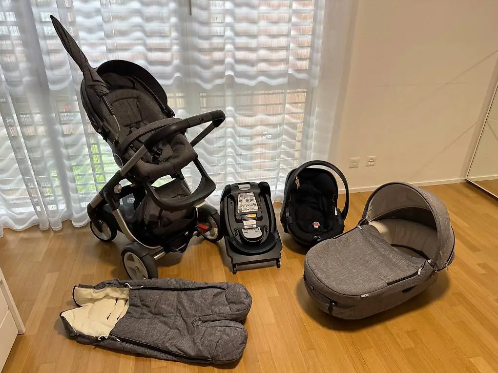Kinderwagen Stokke Cruzi Komplettset