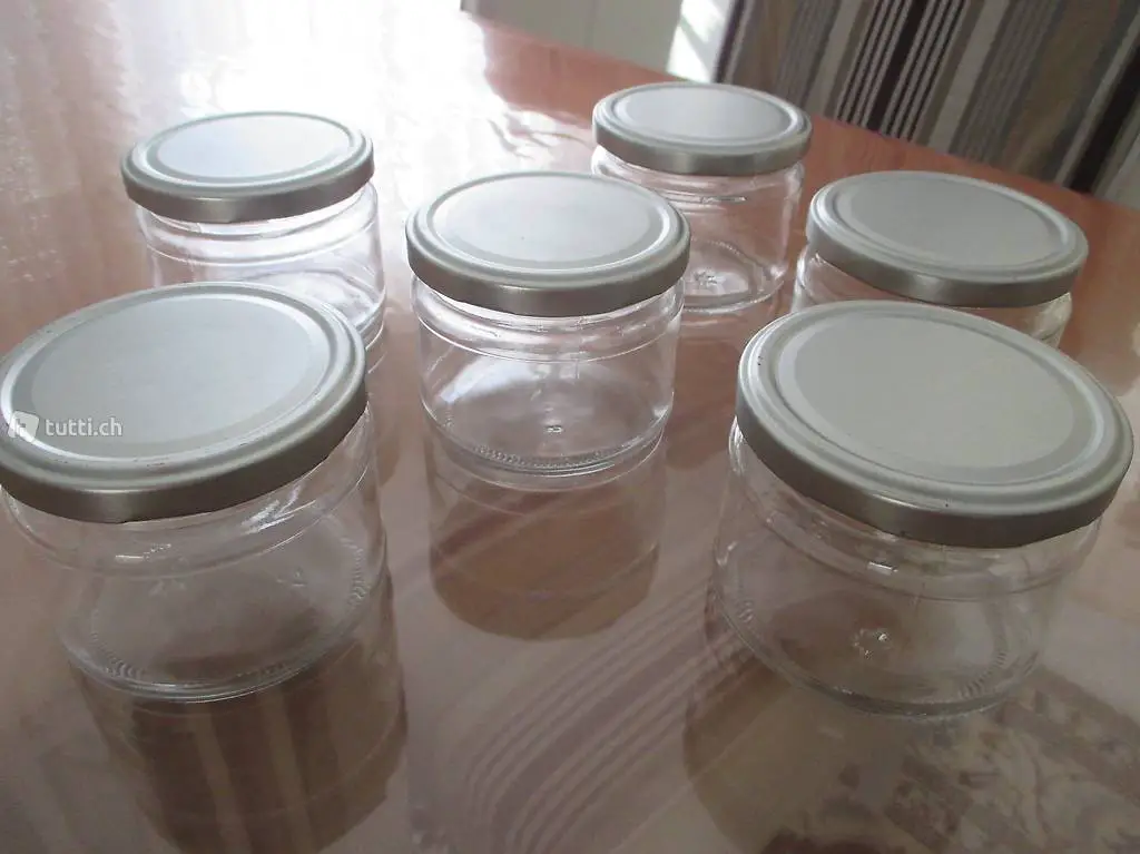 einmachgläser 6er set- füllmenge: 250-300ml