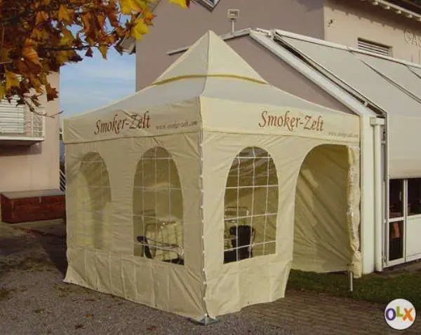 Raucherzelt, Raucherzelt mieten, Smokerzelt, Raucherzelte