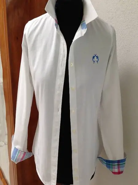 Bluse langarm weiss Gr. 36/38 Lisa Campione