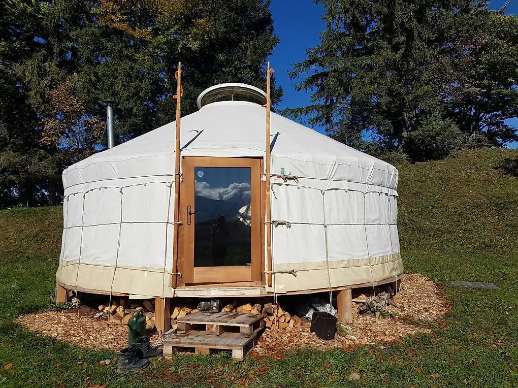 Jurte 6m isoliert