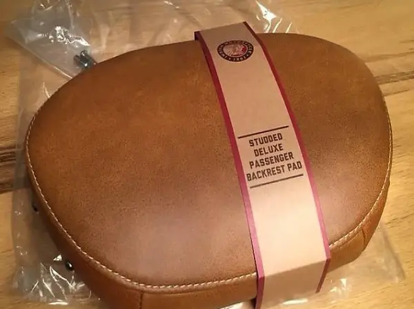 Indian Rückenpolster Sozius Backrest Pad