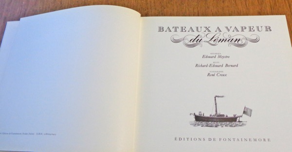 Dampfschiffe auf dem Genfersee