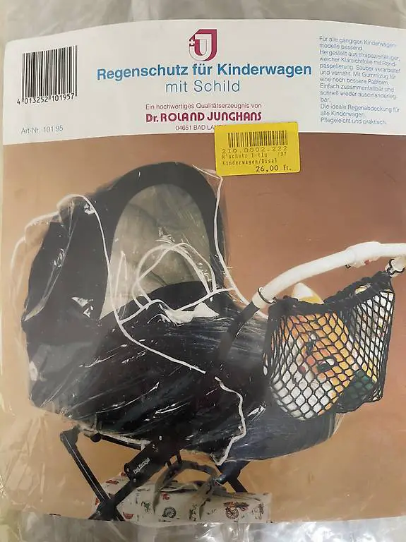 Regenschutz für Kinderwagen