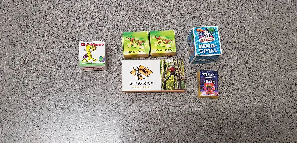 Memory verschiedene Motive je 2,00