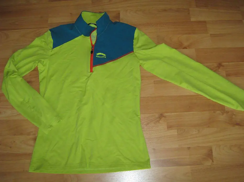 sportshirt skinfit aero zip shirt insieme, grösse xs