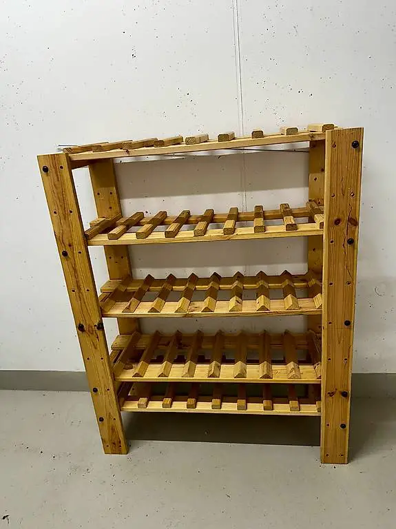 Weinregal aus Holz - NaN
