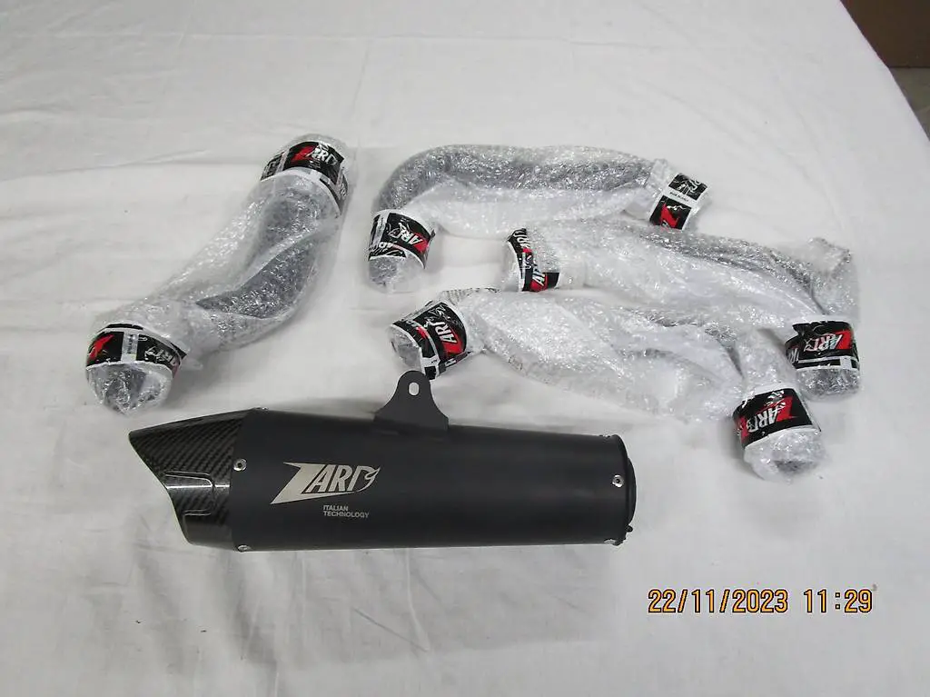 zard 3-1 komplett auspuffanlage trident 660