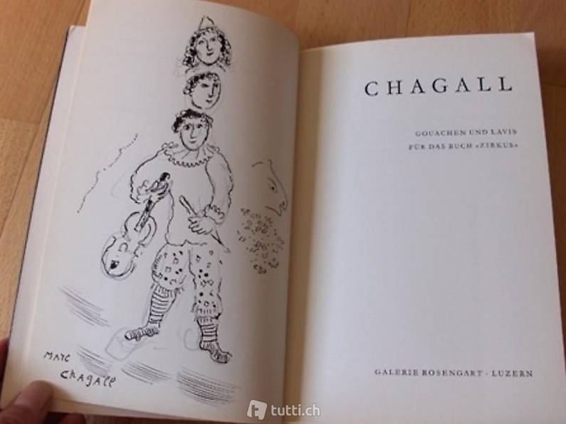 Marc Chagall: Gouachen und Lavis, 1972 Luzern