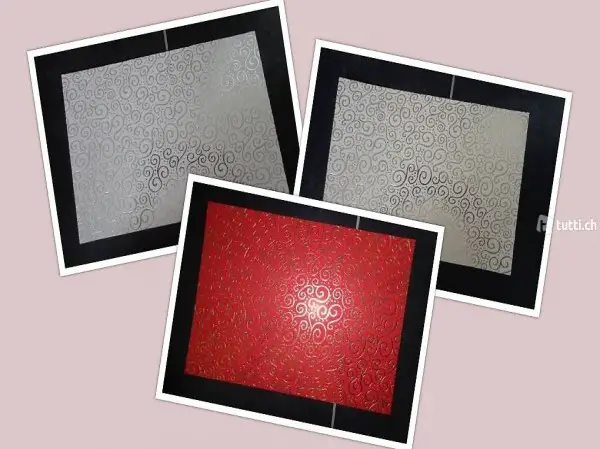 wunderschöner Bastelkarton Milano 3 Varianten