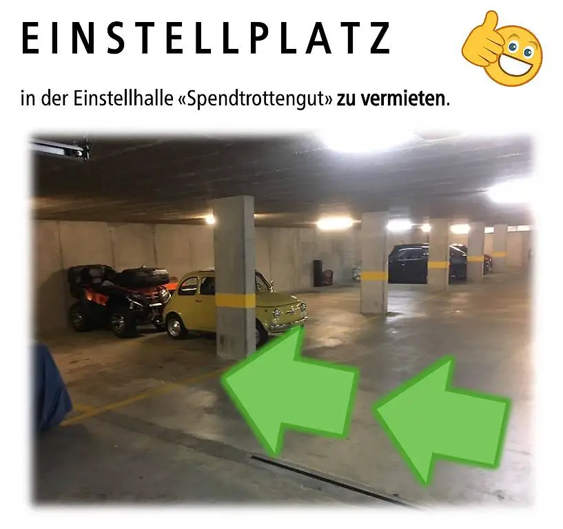 Einstellplatz zu vermieten