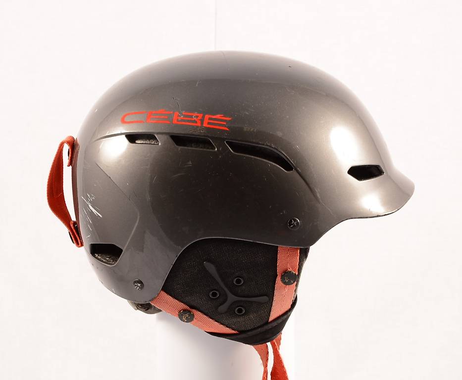Skihelm Snowboardhelm CEBE DUSK, grey/red 55; 56; 57; 58