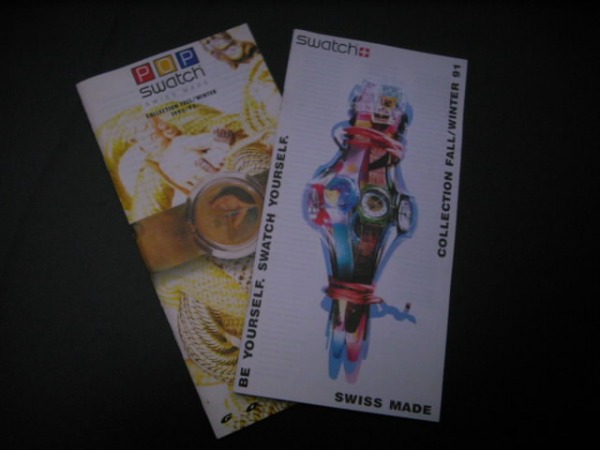 swatch catalogue hiver 1992 1993