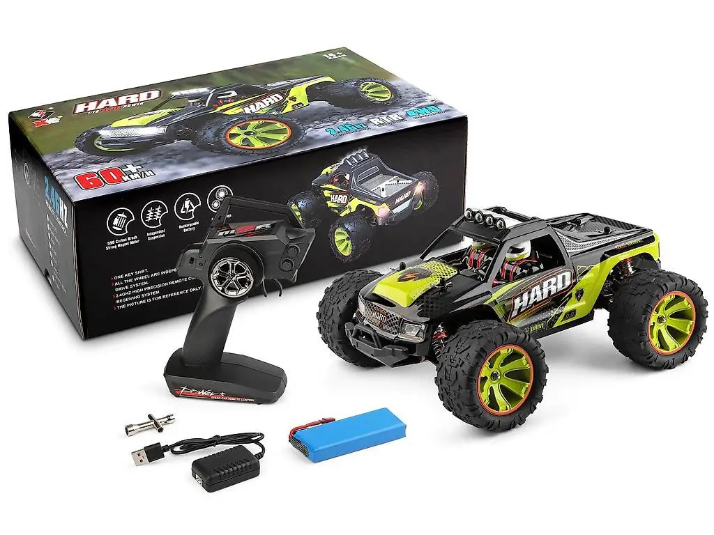 RC Monster Truck HARD - 4WD RC-Car - RTR-Komplett-Set