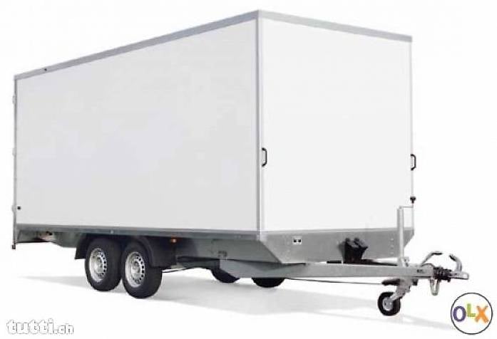 Böckmann, KH 4121/30, Hochlader, 2 Achser, Kofferanhänger