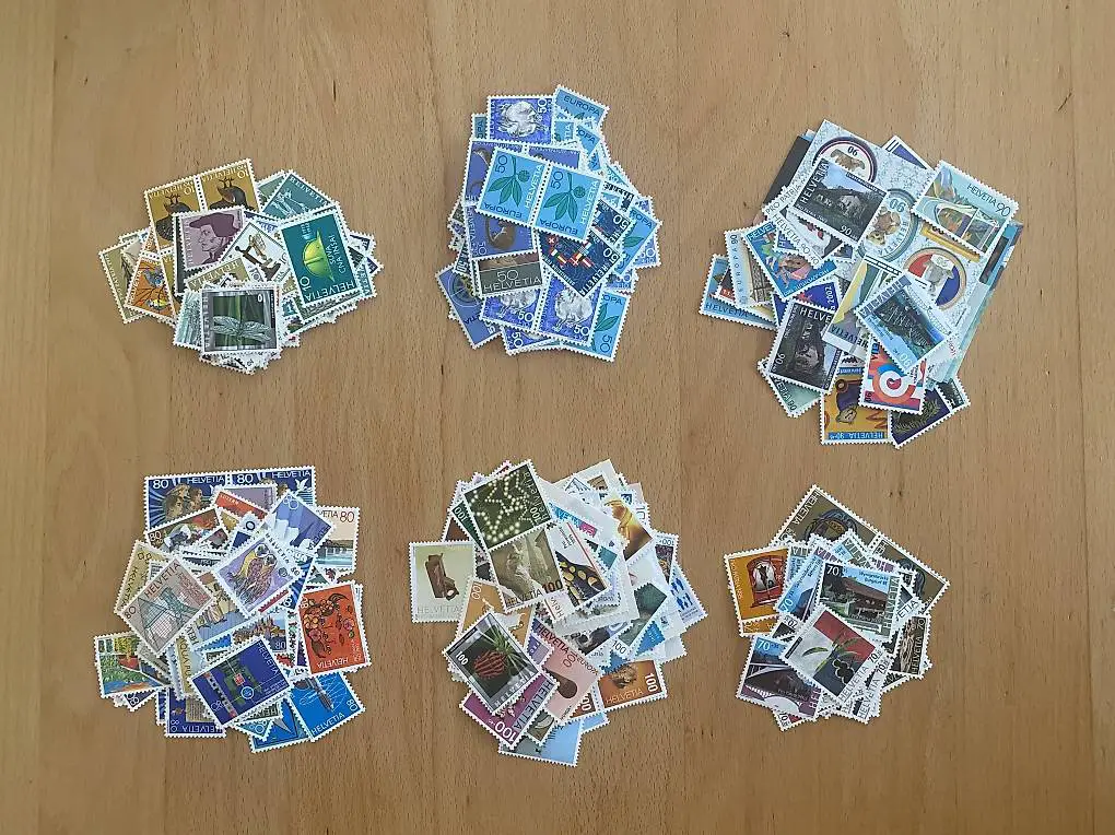 Briefmarken Frankaturware zu 85%