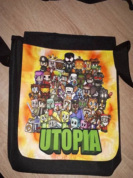 NEU Minecraft Utopia Umhängetasche