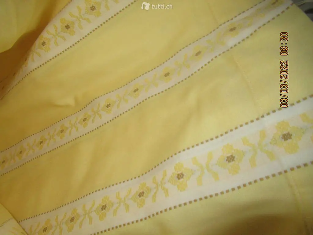 Bettwäsche, Duvetbezug Kissenbezug 100% Baumwolle Damast