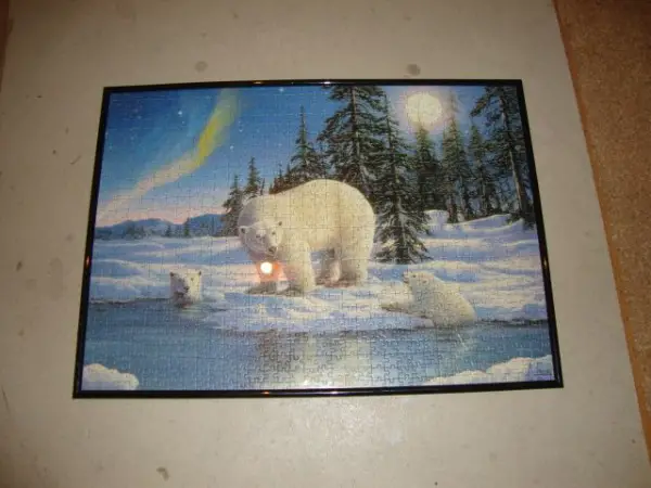 Eisbärenpuzzle