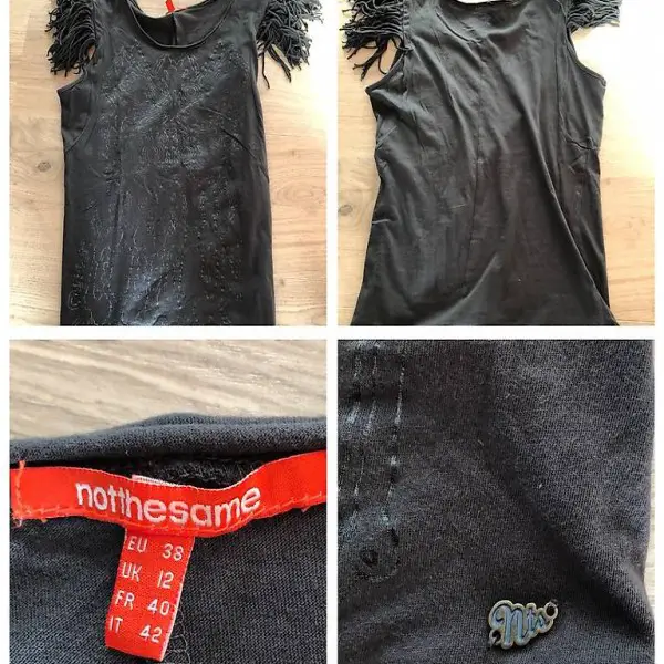 T Shirt Schwarz Marke Notthesame