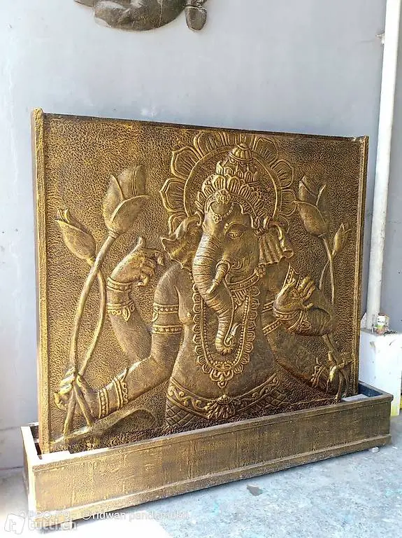  Buddha Ganesha Brunnen Wasserspiel Springbrunnen Wasserwand