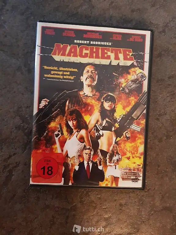 Neuwertige DVD "Machete"