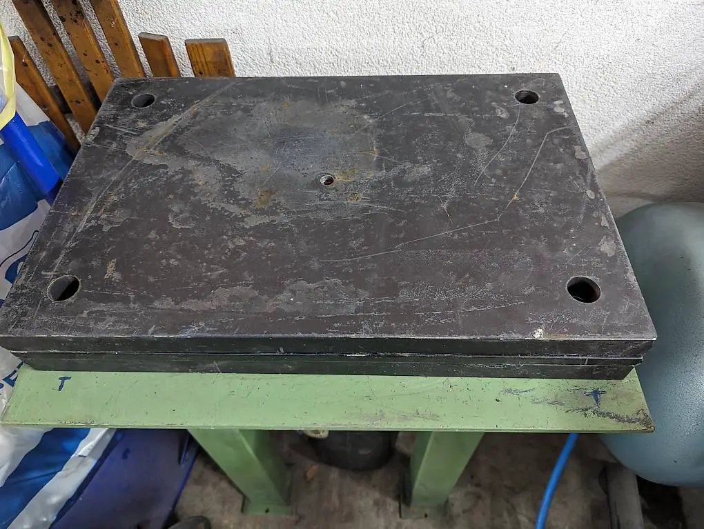 Richtplatte/Stahlplatte