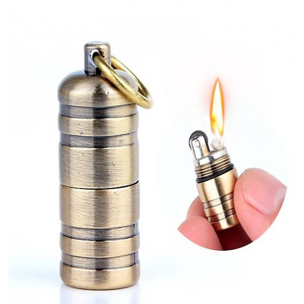  Mini Zippo Feuerzeug Schlüsselanhänger