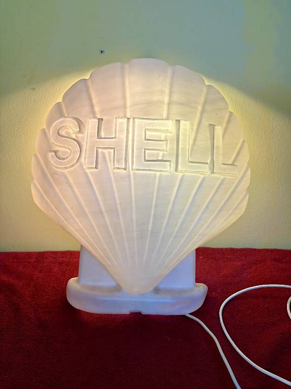 Shell Wandlampe Kunststoff