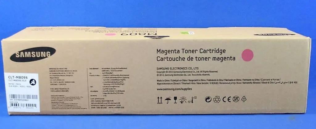 Samsung MultiXpress CLX-9201, CLX-9811 Rote Toner, CLT-M809S