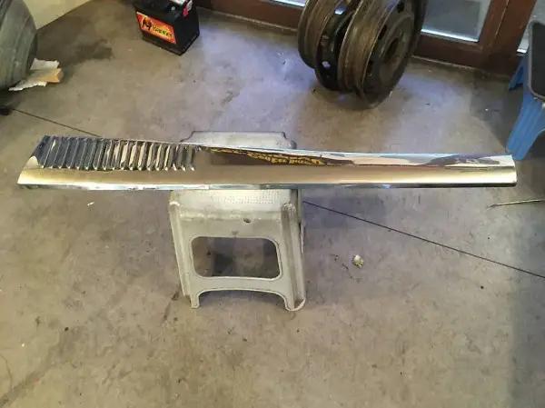 vw käfer chromtritbrett links