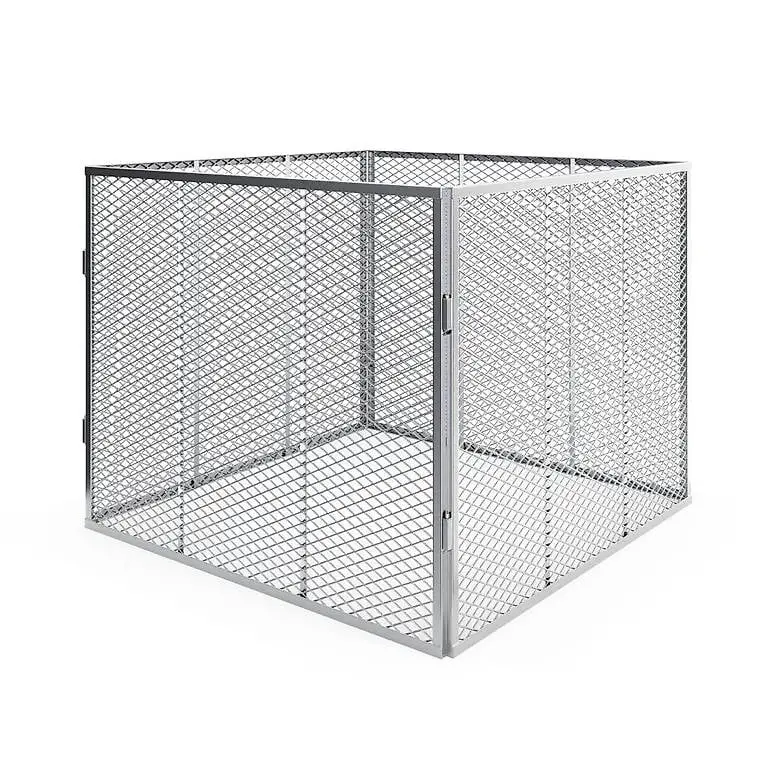 Komposter Metall 800L 100 x 100 x 80 cm