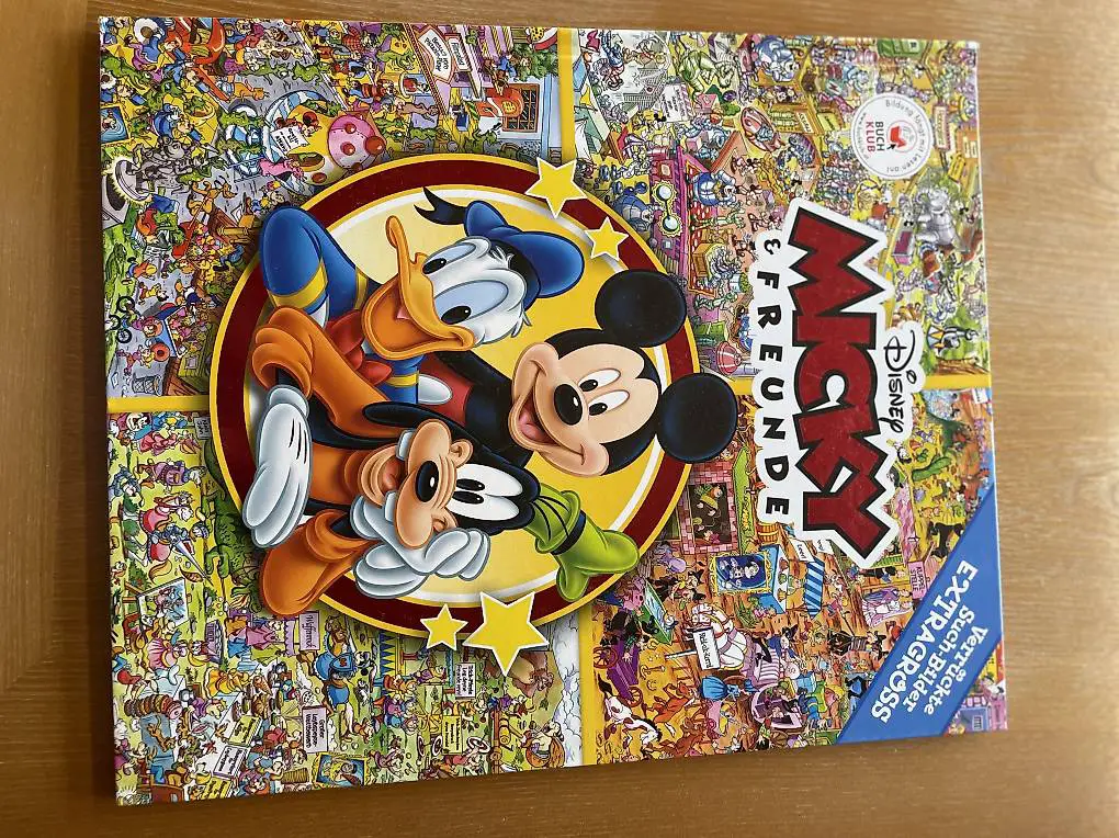 Micky Maus Such-Bilder Buch, extra gross, Top Zustand