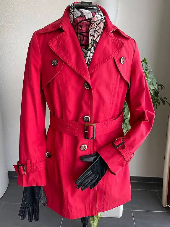 kurzmantel von modissa grösse 36 neuwertig