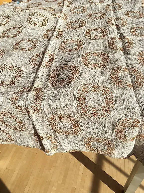 Tischdecke aus Leinen Nappe en lin 160 x 130 cm