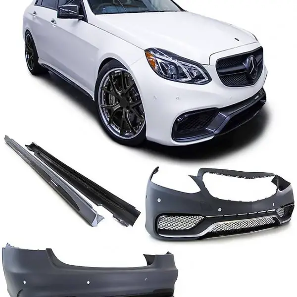  Mercedes E W212 13-16 BODYKIT FRONT HECK STOssSTANGE SEITENSC