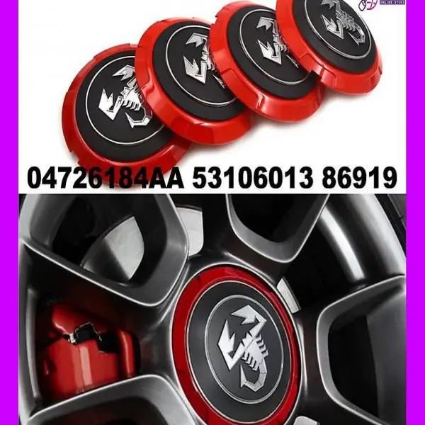  Fiat Abarth 04726184AA Schwarz Rot