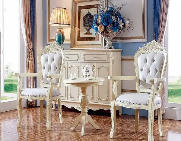  DESIGN TISCH GRÜNDERZEIT ANTIK STIL KLASSICHER BEISTELLTISCH