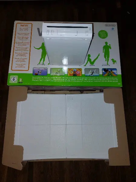 Wii Konsole und Balanceboard