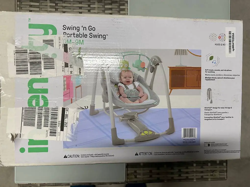 Ingenuity Hugs & Hoots Babyschaukel