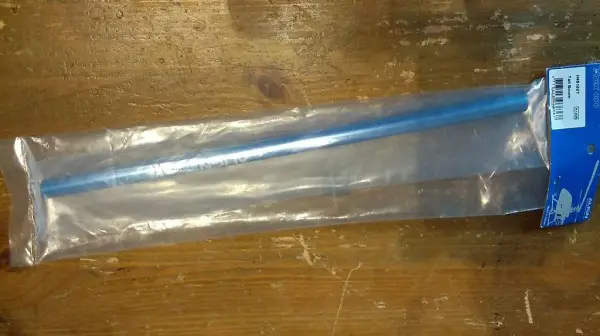 ALIGN T-REX 450 Tail Boom Blau Eloxiert H45155T