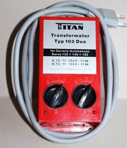 TITAN Doppel Trafo 104 DUO Leistungsstark mit Kontr. Led