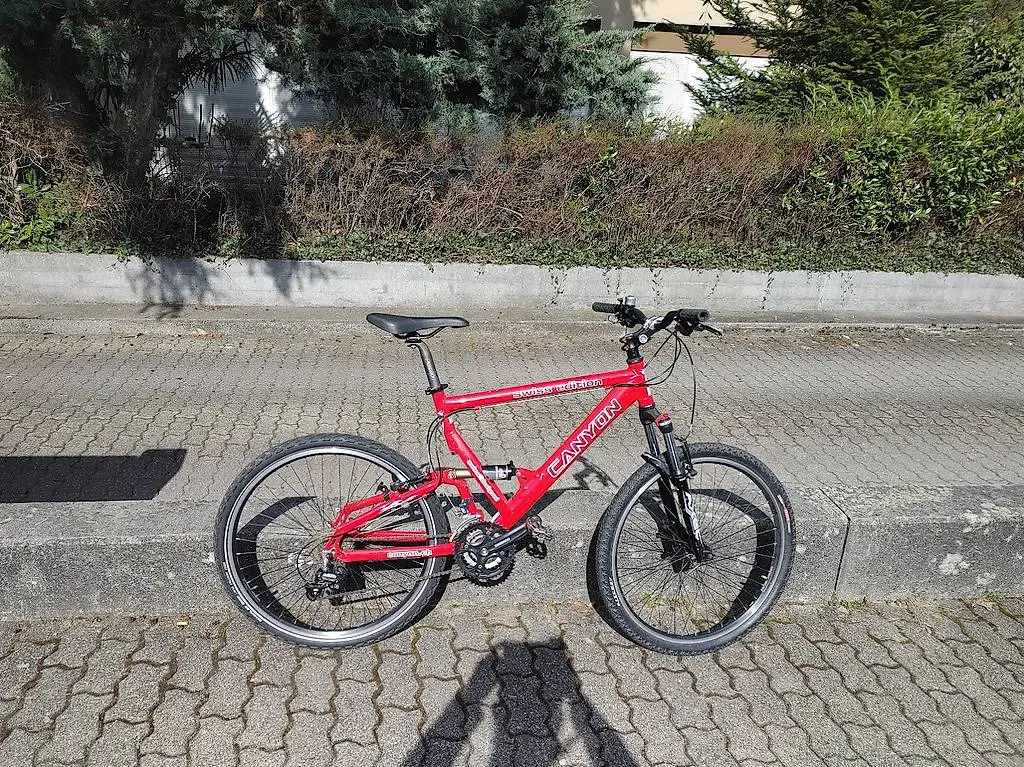 Mountainbike VELO MTB Canyon fully Swiss Edition Grösse L