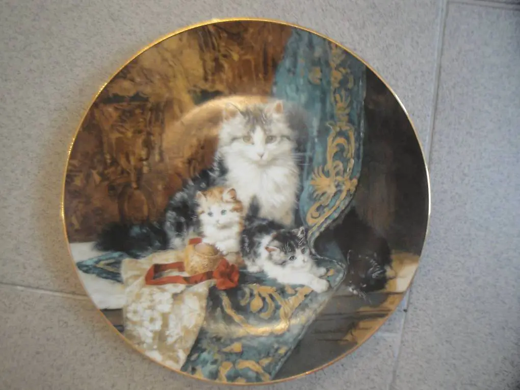 Sammelteller Katzen Durchmesser 21,5cm